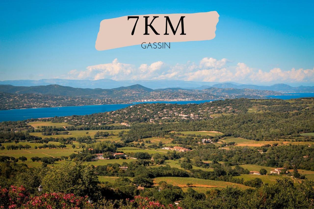 La Canopee, Golfe De Saint-Tropez Apartman Gassin Kültér fotó